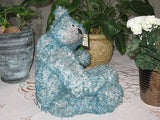 OOAK Bunwell Bear UK Artist Vivien Butlin Blue Mohair