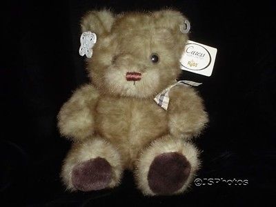 Russ Berrie Caress Soft Pets 8 Inch Picadilly Bear 7681