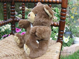 France Mother & Baby Bear Brown Plush