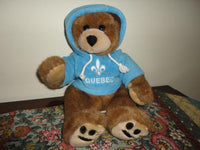 Quebec Canada Bear Snookie Stuffed Animal House Cuddlebears