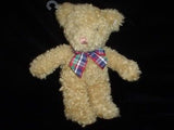 Gund Wuzzy Beige Teddy Bear Stuffed Plush 7 Inch 1992