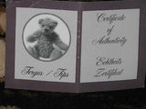 UK Maria Adams Fergus Fips Mohair Bear 1132 /3000