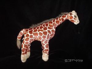 Wild Republic Giraffe Wire Poseable 2002 Handmade Plush