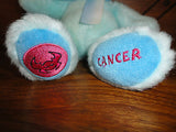 Russ Berrie Cancer Teddy Bear Plush Star Scopes Birthday Zodiac
