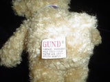 Gund Wuzzy Beige Teddy Bear Stuffed Plush 7 Inch 1992