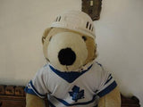 1992 Pro Bear Made for NHL Hockey Toronto Maple Leafs 22 inch Full Uniform