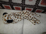 Pier 1 Imports JUMBO LAYING LEOPARD Plush 27 inch Made INDONESIA