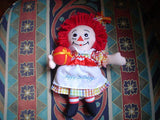 Applause Raggedy Ann Musical Doll 8 Inch Hasbro 2003