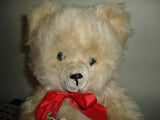 Antique German Mohair Center Seam Bear Working Squeaker