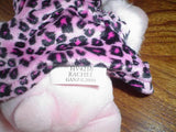 Ganz 2000 Rachel Bear Velvet Leopard Coat 9 inch New