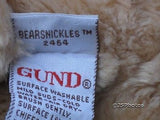 Gund UK Bearsnickles Bear 2000 Retired