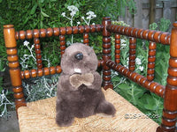 Dutch Holland Brown Stuffed Plush Beaver