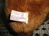 Dakin Vintage 1982 Brown Bear Shredded Clippings