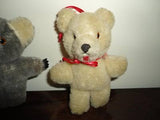 Antique Mohair KOALA & TEDDY BEAR Lot of 2 Tongue Bears Glass Eyes
