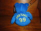 Salvino's Bammers Wayne Gretzky Bear 1999 with Booklet tag
