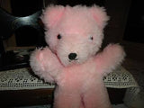 Antique Wendy Boston UK Bear Pink Plush 13 in. with Tag
