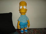 Talking BART SIMPSON DOLL 1990 Matt Groening 16 inch Pull String Dan Dee