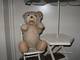 Antique Fechter Old Baby Bear Austria Mohair 30 cm 12 inch 1940s Rare