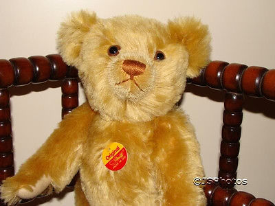 Steiff Harrods Musical Mohair Bear Percy 952395 NEW 2003 Jadees