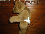Humpback Brown Baby Teddy Bear in Diaper 9 inch Jointed