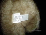 Russ Berrie Caress Soft Pets 8 Inch Picadilly Bear 7681
