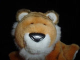 Hallmark Tiger Plush 9 Inch Stuffed Toy With Red Ribbon