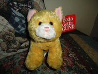 Gund My Name is SWEETIES Golden CAT 2002