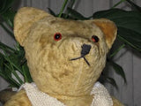 Antique Old 1920s Thuringia German Bear 18 Inch Glass Eyes