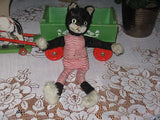 Antique Schuco Germany Bigo Bello Cat 1960 Mohair