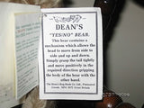 Dean's Rag Book UK Sullivan Yes No Bear Beige Mohair Artist Barbara Sixby Usa