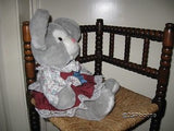 Girl Rabbit Dressed Plush By Commonwealth UK 1991 Rare