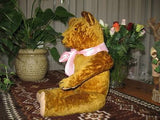 Antique Old Thuringia Germany Bear Growler  Bow 18 Inch 1930s