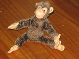 Antique Steiff Jocko Chimpanzee Mohair 5310 BR 1949 10 CM Button