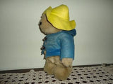 Vintage PADDINGTON BEAR Fully Jointed 12 inches Shaggy Plush