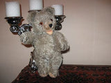 Old Antique Hermann Mohair Zotty Bear w Squeaker