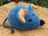 Steiff Cosy Fiep Mouse 5390/15 Blue 15 cm 1981-85