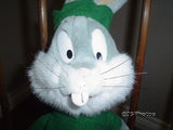 Play by Play Bugs Bunny Christmas Elf Plush 15in Looney Tunes Warner Bros 1998