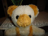 Antique Teddy Bear Golden Plush Overalls RARE L1208