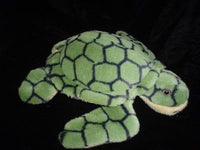 A&A Toys Sea Turtle Green Plush 13 Inch Very Rare