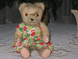 Antique Thuringia Germany 1920s Blonde Mohair Bear 12 Inch