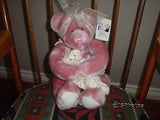 Gund 2002 Peoples Diamond Make Wish Mother Bear & Baby