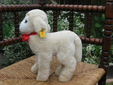 Steiff Cosy Lamby 5474/27 Red Bow 1985 - 87