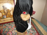 Bearington Teddy Bear Named Chanel Black Velvet Outfit Large 17 inch Nr 1523 Tag