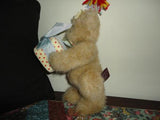 Bearington Collection HAPPY BIRTHDAY BEAR 12 inch with Present