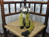 Vintage Dutch Squirrel Monkey Plush Badge Promotions 21 CM