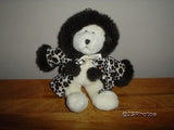 Ganz Natasha Teddy Bear 9 inch H4140 Velvet Leopard Print Coat 2000