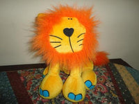 Elfe Quebec Canada LION PLUSH Bang on the Door Childrens Toy