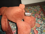 Hersheys COCOA BEAR Chocolate Brown Velvety Stuffed Toy 1998