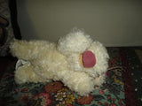 Gund 1991 POCKETS DOG Curly Plush Open Mouth Felt Tongue All Tags