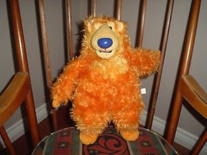 Mattel 1998 Bear in the Big Blue House Plush Jim Henson 14 inch Tall
